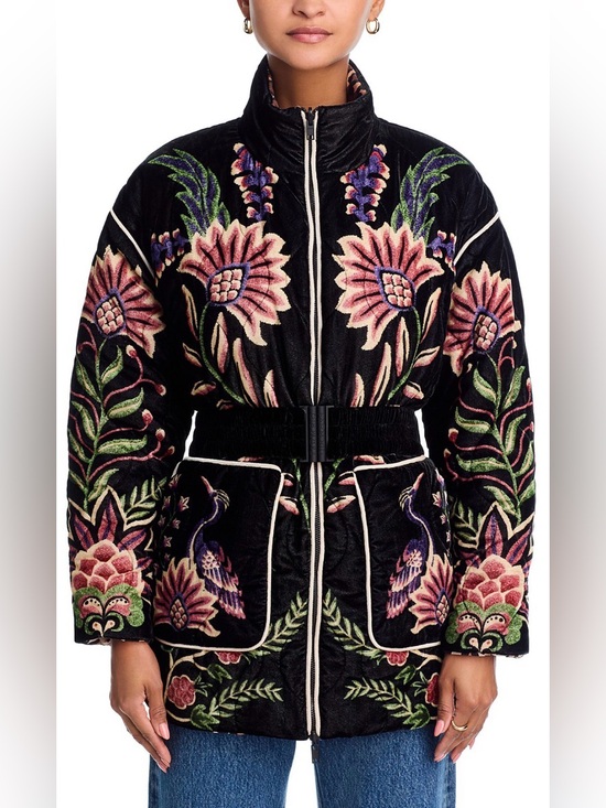 FARM Rio Jackets & Blazers - FARM Rio Reversible Marvelous Garden Puffer Jacket